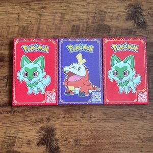 NWT mcdonald’s pokemon collab happy meal toy bundle set of three